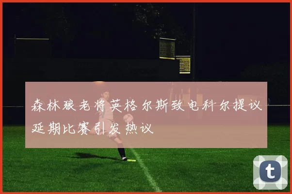 森林狼老将英格尔斯致电科尔提议延期比赛引发热议